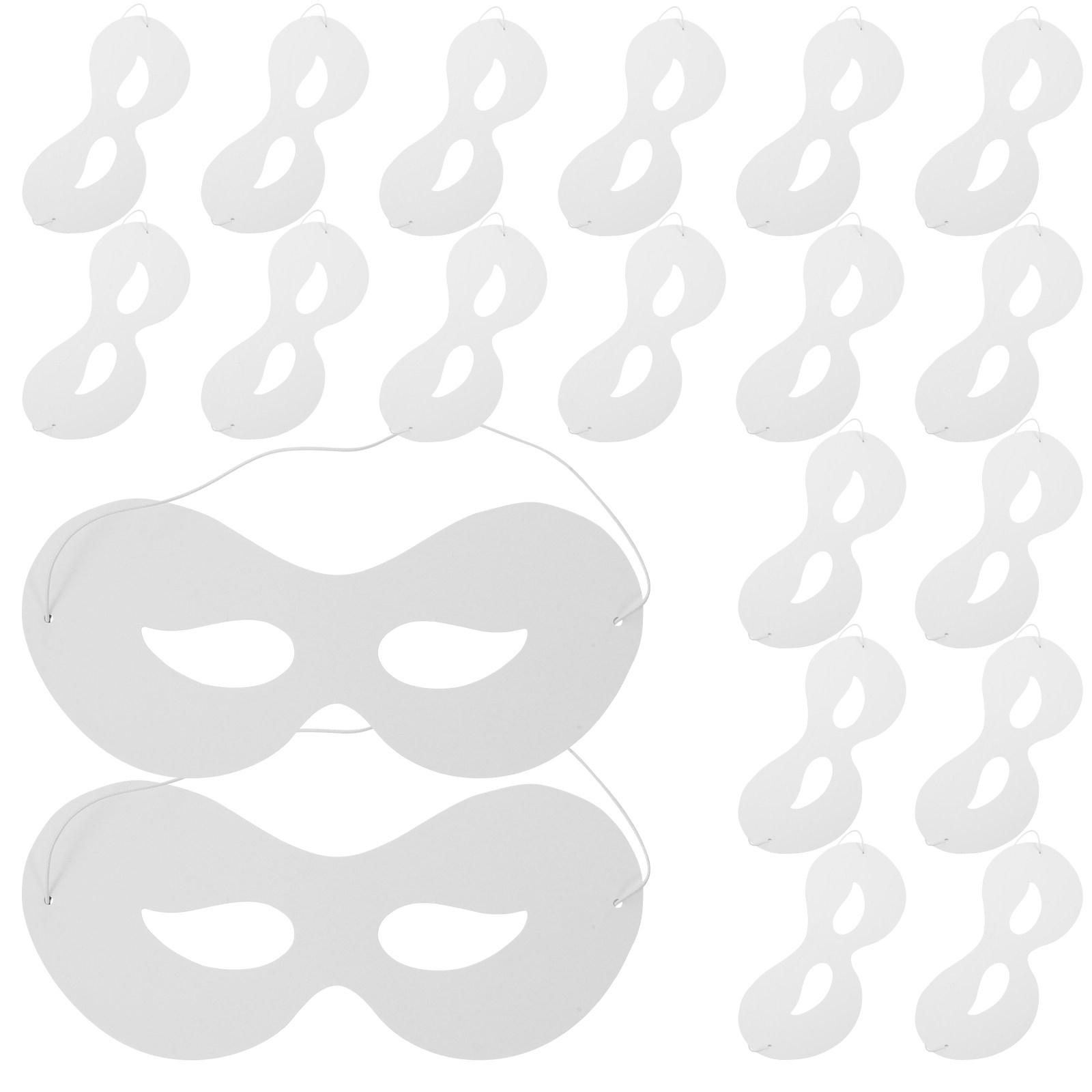 40 Stück Kinder DIY Bemalbare  – Kids Face Mask Bewertung und Preis