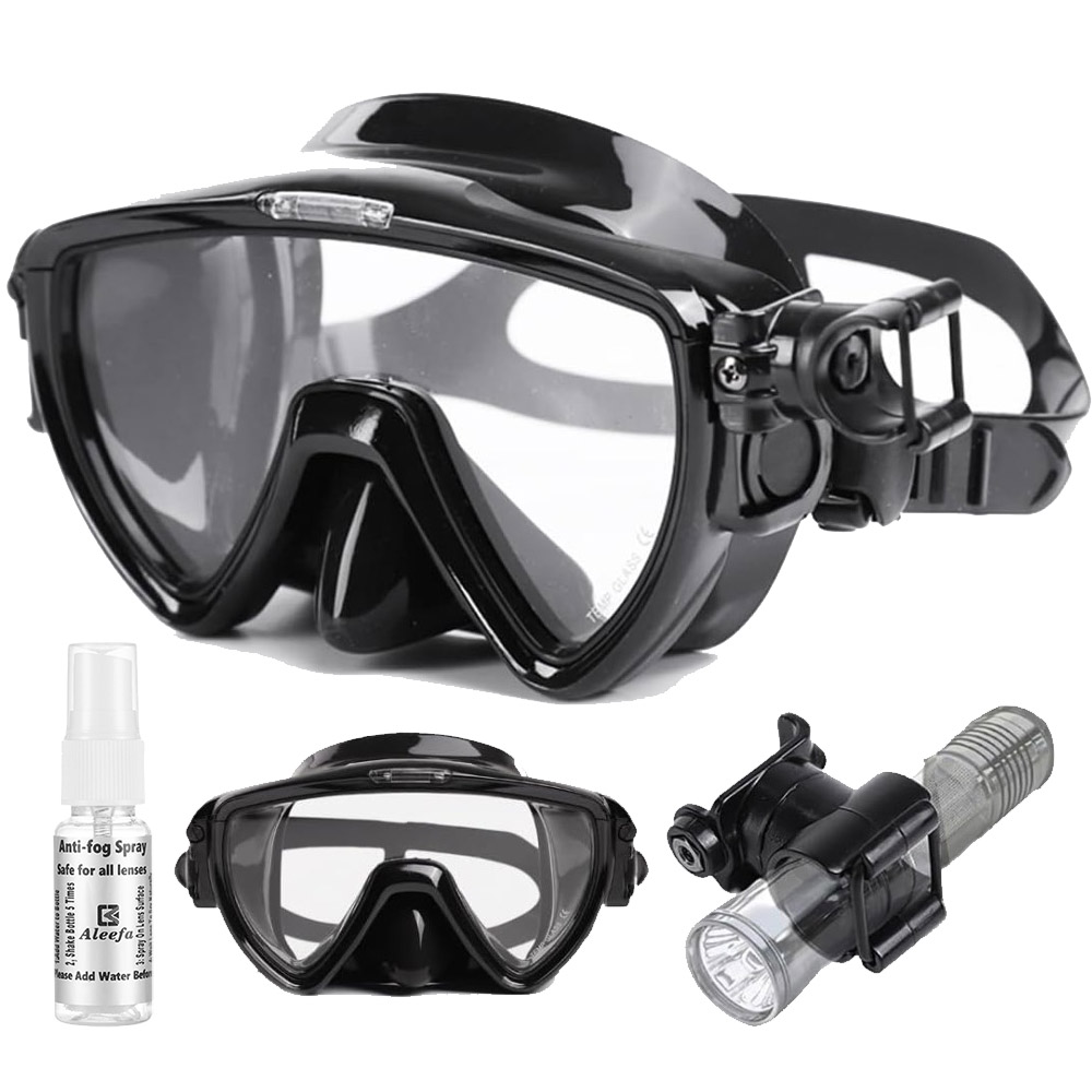 Tauchermaske mit Taschenlampen – Silicone Mask Bracket Bewertung und Preis