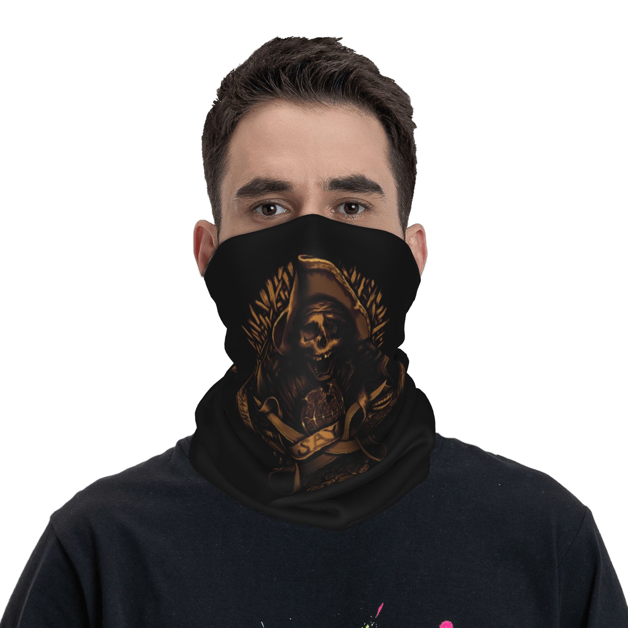 Personalisierter „Never Say Di – Neck Gaiter Face Cover Bewertung und Preis